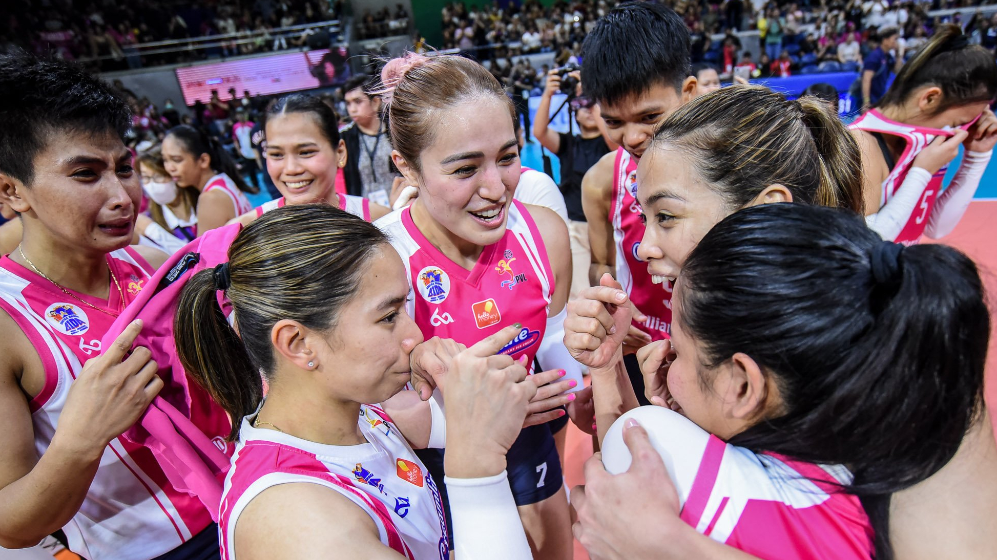 Michele Gumabao gushes over making history with Creamline